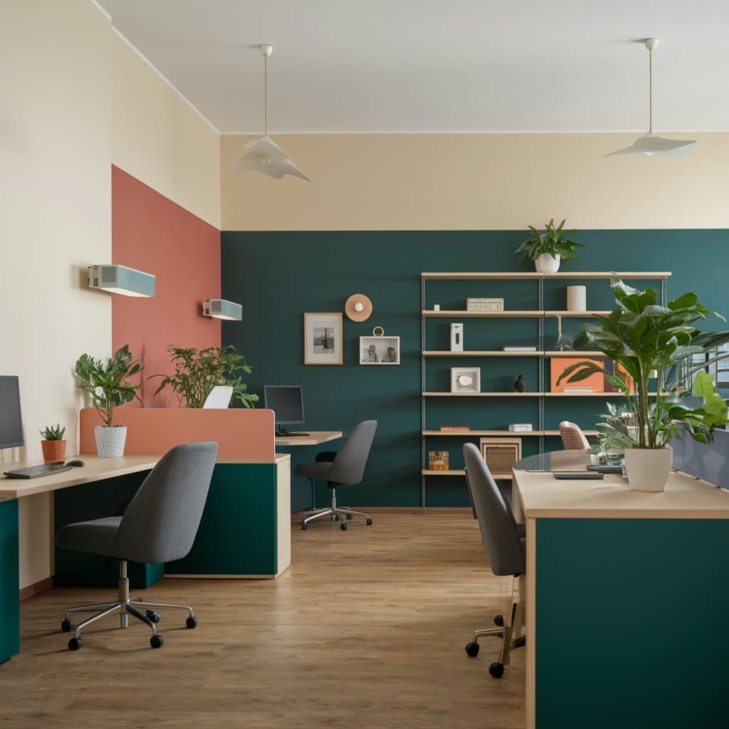 Corporate commercial workspace